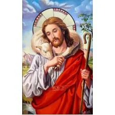 Набор для творчества алмазная картина Христос Strateg HEG88128, 30x40 см