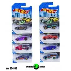 Машинка металопластик HOT CARS змінює колір 324-89