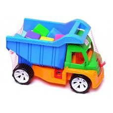 Грузовик Алекс с кубиками малыми Бамсик, 088, 12 шт.