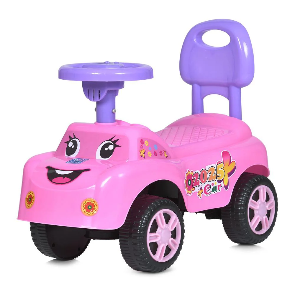 Каталка-толокар M 4073-8-2, музика, світло, світло-рожевий