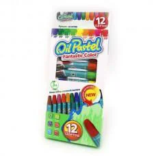 Крейда пастельна, 3832-12, 12 кольорів