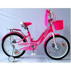 Велосипед дитячий 20" Corso Nice NC-20383 дискові гальма, зібраний 85%