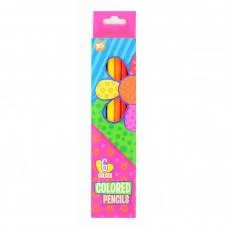 Олівці кольорові Happy Colors, 6 кольорів