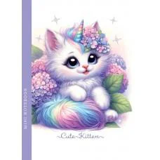 Блокнот, 80 г, інтегральний, 105x148 мм, 48 аркушів, чисті аркуші, матова ламінація, дизайн 24295