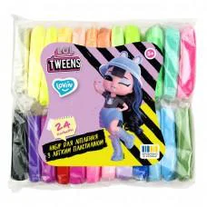 Набір для ліплення з повітряним пластиліном L.O.L. Surprise! Tweens, LOL70192, 24 кольори