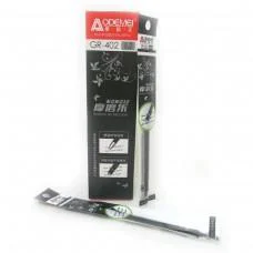 Стрижень гелевий стираємий, чорний, 20 шт., 402-BK