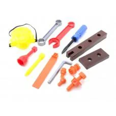 Набор строительных инструментов Kinderway Юный плотник с молотком 31-001-2, 19 деталей