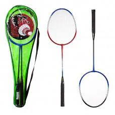 Набір для бадмінтону BT-BPS-0093 №538 безшовний, 2 ракетки з крученим шнуром, у сумці (В асортименті)