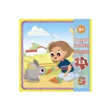 Пазли G-Toys Ферма, 12 елементів, LA07