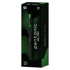 Ручка гелева Pentonic салатова 0,7 мм LINC (набір 12 шт) 420418