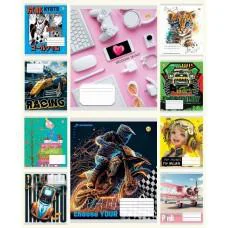 Зошити учнівські 18 аркушів клітинка 20 штук в упаковці ТЕ41202