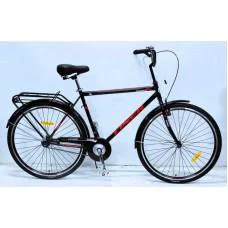 Велосипед міський Corso "Liner" одношвидкісний, сталева рама 21’’, багажник /1/ (LN-28650)