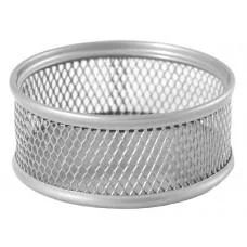 Підставка для скріпок, металева, срібло