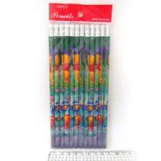 Олівець VP, HB, з гумкою, 12 шт.