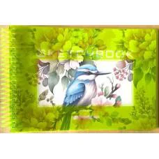 Скетчбук N9670 А5, 40 аркушів, чисті аркуші, 100 г/м²