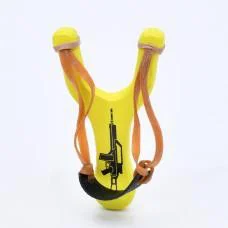 Дерев'яна іграшка рогатка, 14см, мікс видів, 10-12-2см /50/