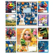 Зошити учнівські 18 аркушів клітинка 20 штук в упаковці ТЕ41203