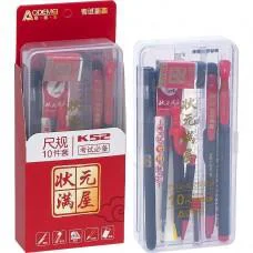 Готовальня AODEMEI 10 предметів у футлярі