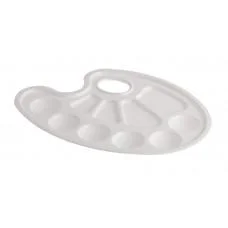 Палітра для малювання біла, ZB.6920-12