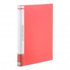 Папка пластикова з 2-ма кільцями, А4 (25 мм), Jobmax, червоний