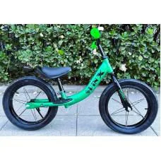 Велобіг Corso Spin-X, сталева рама, колесо 14", надувні колеса, підніжка, підставка для ніг, дзвоник PX-415-63