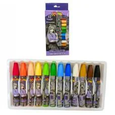 Пастель масляна KIDIS Anime, 12 кольорів