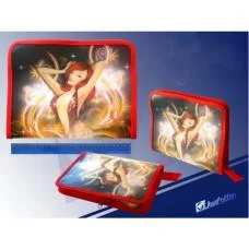 Папка на змійці Дівчина, А4, 1320104