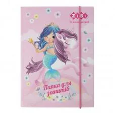 Папка для зошитів Princess, картонна, на гумках, В5+, 175x240x25 мм, KIDS Line