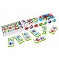 Настольная игра Домино Океан, 3299, ТехноК