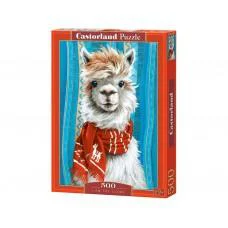 Пазлы Castorland Лама, 500 элементов, 47x33 см, B-53308