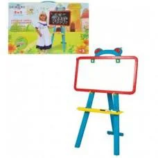 Мольберт двусторонний магнитный, Kinderway, 51-001