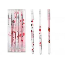 Ручка дитяча гелева пиши-стирай Клубника, синя, 12 шт. (В асортименті)