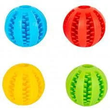 Іграшка гумова М'ячик 7 см для тварин 677