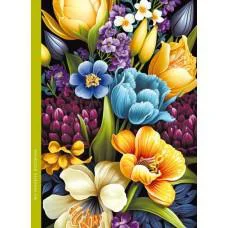 Блокнот, 55 г, 143x200 мм, 48 аркушів, інтегральна палітурка, матова ламінація, дизайн 23095