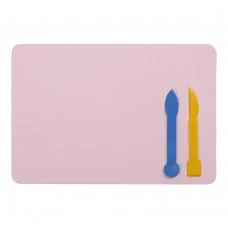 Дощечка для пластиліну, 2 стека, рожева