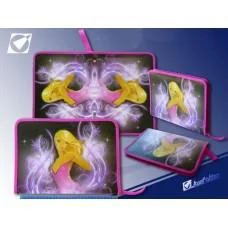 Папка на змійці Дівчина, А4, 1420104