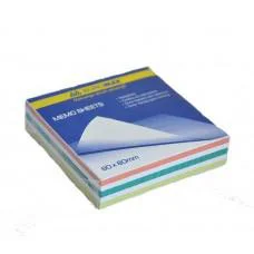 Блок паперу для приміток Зебра, 80x80x20 мм, несклеєний