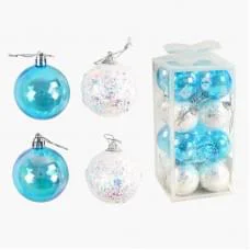 Новорічні прикраси 16 шт C67365 Новорічні прикраси 16 шт C67365