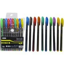 Набір гелевих ручок, 10 шт., із блиском та запахом, PVC Набір гелевих ручок, 10 шт., із блиском та запахом, PVC