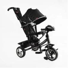 Велосипед триколісний Best Trike піна переднє 25 см задні 20 см фара музика USB Bluetooth 6588/62-403