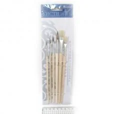 Набір пензлів поні та щетина Josef Otten, ABCE-6, 1 шт. в упаковці