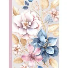 Блокнот, 145x197 мм, 55 г/м², 64 аркуші, інтегральна палітурка, матова ламінація 23148