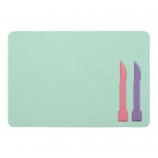 Дощечка для пластиліну, 2 стека, салатова