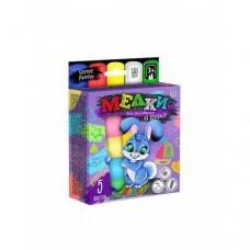 Крейда для малювання на асфальті велика, 5 шт. (українською/російською), Danko Toys