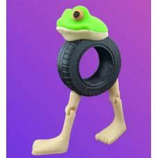 3D Бонека Амбалубу, 14 см, рухлива