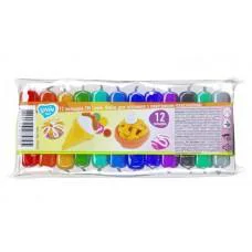 Набір для ліплення з повітряним пластиліном, 12 кольорів, TM Lovin