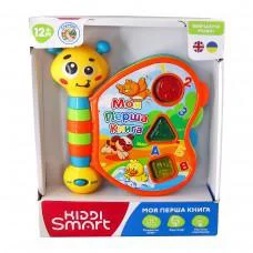 Двомовна іграшка, що розвиває KIDDI SMART – МОЯ ПЕРША КНИГА (українська та англійська)