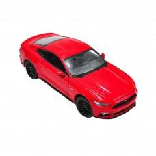 Металлическая инерционная автомодель Welly Ford Mustang GT 2015 1:24, открываются двери (в ассортименте)