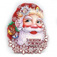 Плакат Санта з Новим Роком 28×22,5 см 121836_32