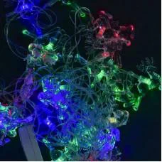 Гірлянда світлодіодна Олені, C31297, 28 лампочок, мультикольор, 5 метрів Гірлянда світлодіодна Олені, C31297, 28 лампочок, мультикольор, 5 метрів
